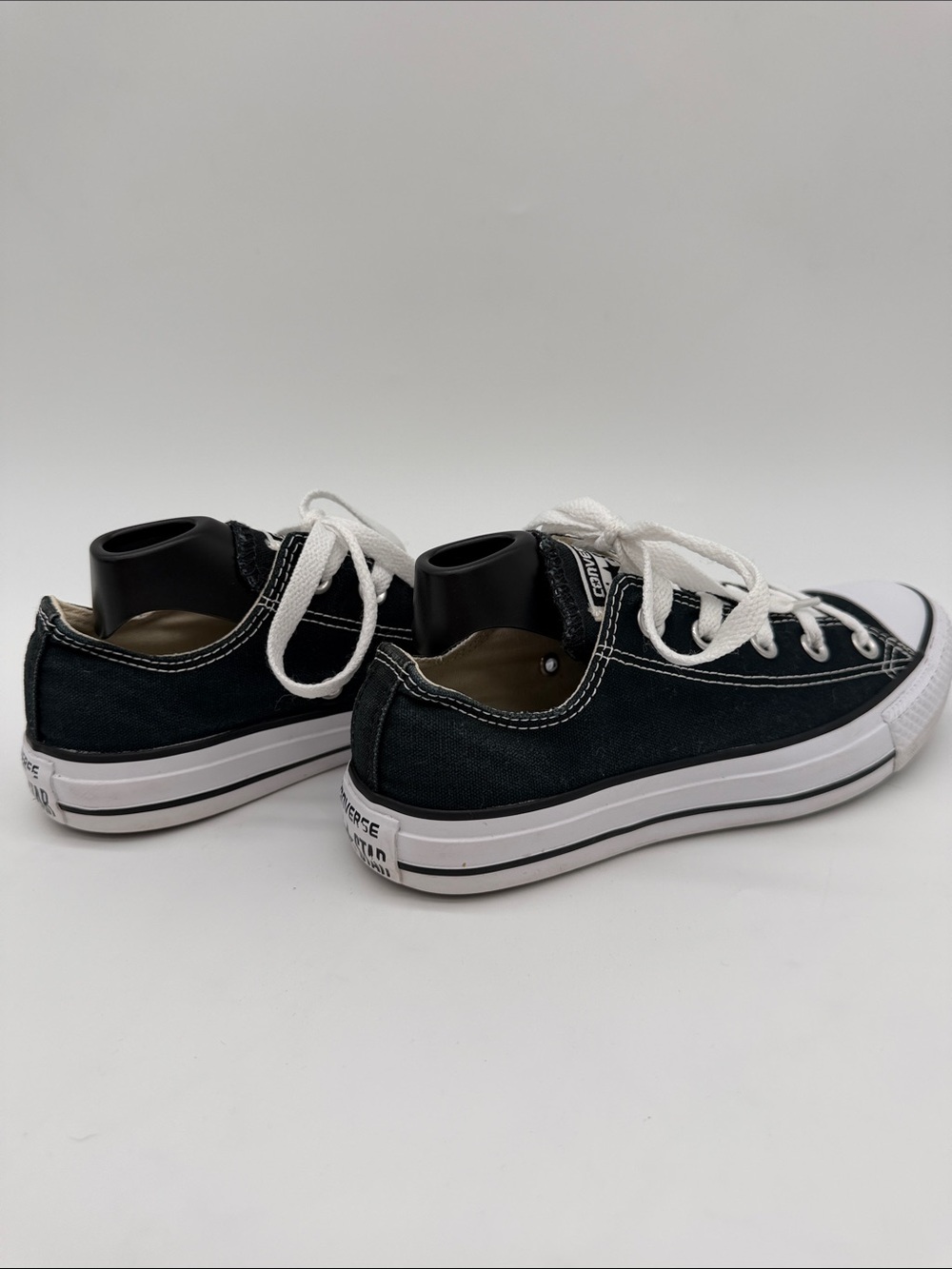 Converse Chuck Taylor All Star Black Unisex Womens Size 6 / Mens Size 4 Low Rise - Picture 11 of 16